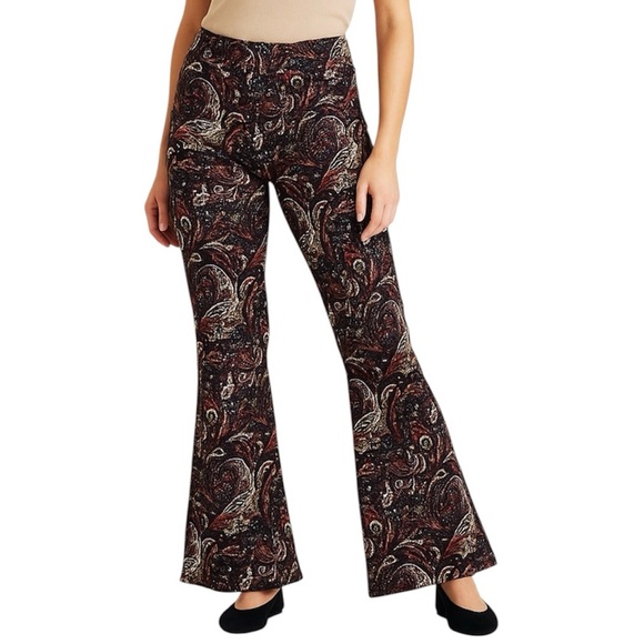 Lucy Paris Boho Wideleg Flare Pants Hippie Festival Fairy Chic - Picture 1 of 5